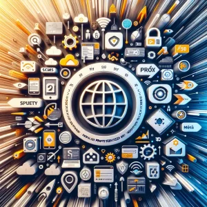 Cover image representing the theme of IPv4 proxy services in Vietnam, focusing on speed and security.