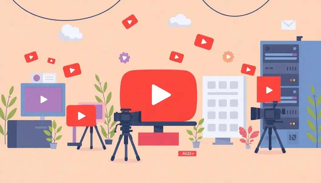 Hình ảnh phản ánh tổng quát về dịch vụ proxy cho YouTuber