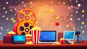 Hình ảnh khái niệm sử dụng proxy cho dịch vụ streaming HBO Max.