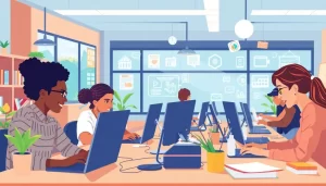 Hình ảnh đại diện cho việc học tập online với proxy.