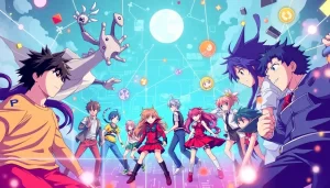Bìa bài viết về Proxy Crunchyroll với hình ảnh anime sống động.