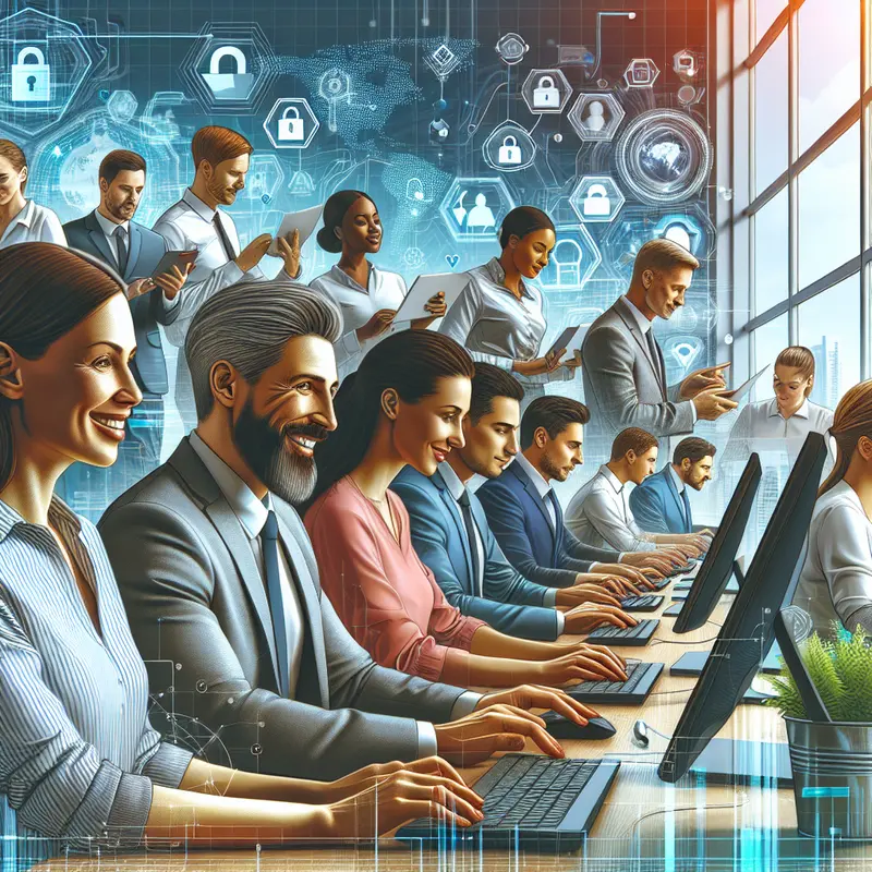 Môi trường làm việc thân thiện và hiệu quả với dịch vụ Proxy.