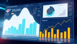 Hình minh họa cho việc theo dõi hiệu suất của affiliate marketing thông qua việc sử dụng proxy.