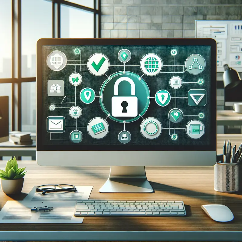 Mô tả một môi trường làm việc an toàn với dịch vụ Proxy.