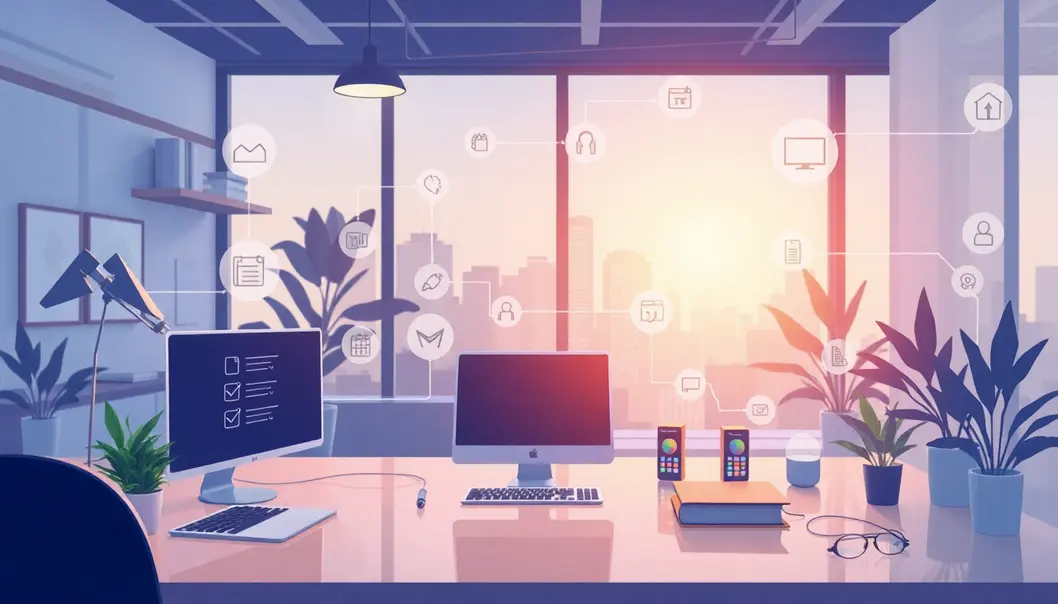 Tổng quan về lợi ích của dịch vụ Proxy trong không gian làm việc số.