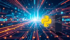 Hình ảnh biểu tượng cho sự kết hợp của Proxy trong lập trình Python.