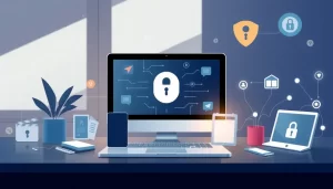 Hình ảnh bìa về proxy riêng tư an toàn, thể hiện khái niệm duyệt web bảo mật.