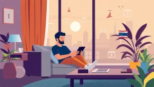 Hình ảnh phản ánh sự thoải mái và an toàn khi sử dụng Proxy Thailand.