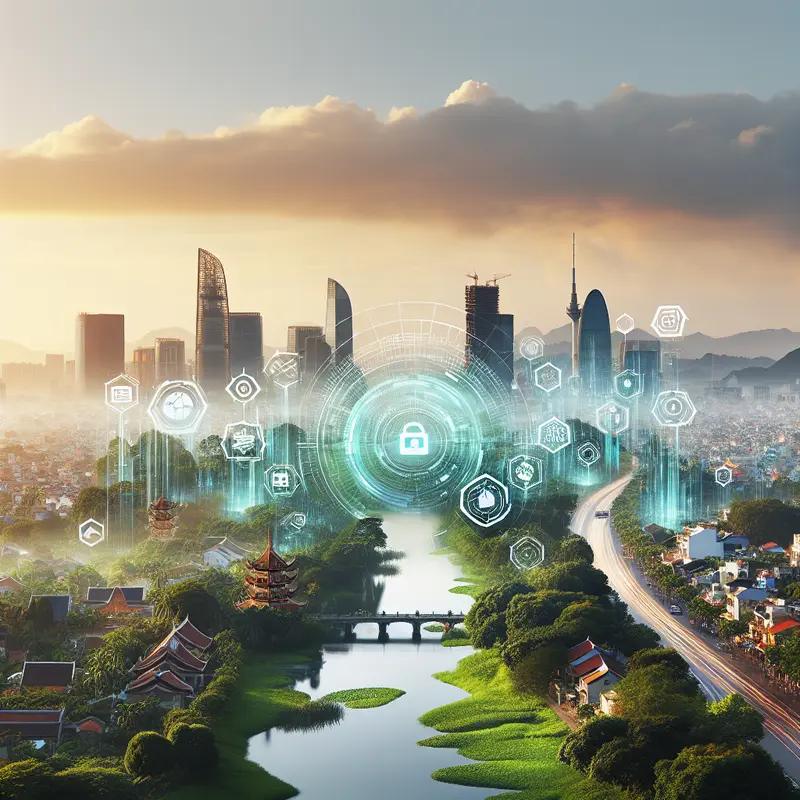 Hình ảnh biểu trưng cho sự kết nối và tốc độ của Internet tại Việt Nam.