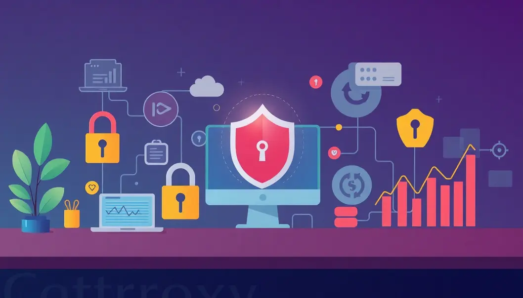 Minh họa tầm quan trọng của dịch vụ proxy trong hiệu quả kinh doanh.