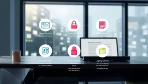 Một hình ảnh tóm tắt các lợi ích chính của việc sử dụng dịch vụ proxy.