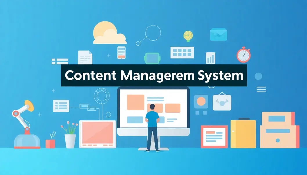 Hình ảnh đại diện cho sự tối ưu hóa website thông qua CMS.