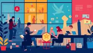 Các giải pháp trang web hiện đại dựa trên Angular.