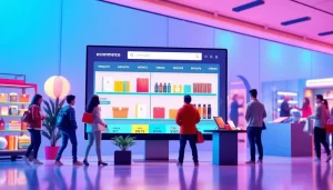 Mô phỏng một trang web thương mại điện tử với sự tương tác của khách hàng.