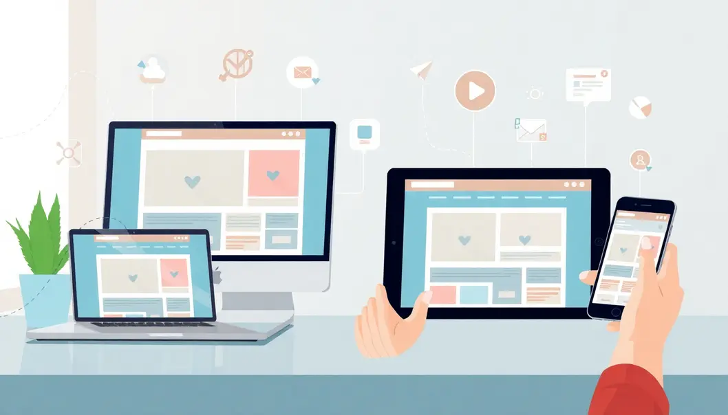 Website tương tác mang lại trải nghiệm người dùng tuyệt vời.