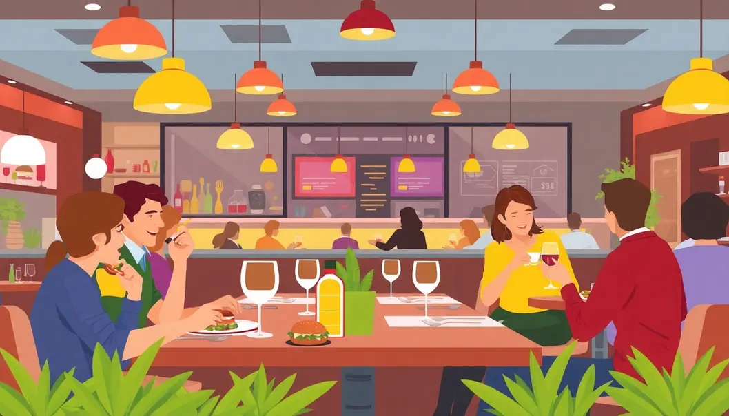 Mối liên kết giữa trải nghiệm nhà hàng và thiết kế website.