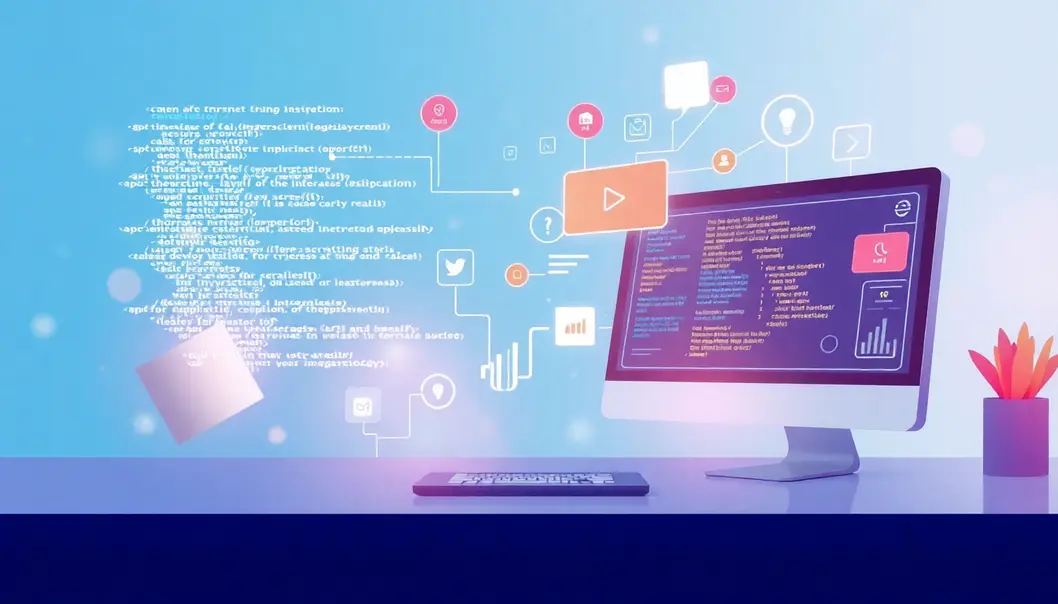 Sự kết hợp giữa công nghệ và sáng tạo trong thiết kế web ứng dụng.