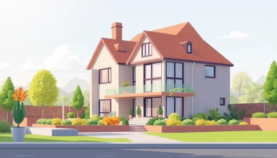 Mẫu quảng cáo bất động sản thu hút khách hàng trên Facebook.