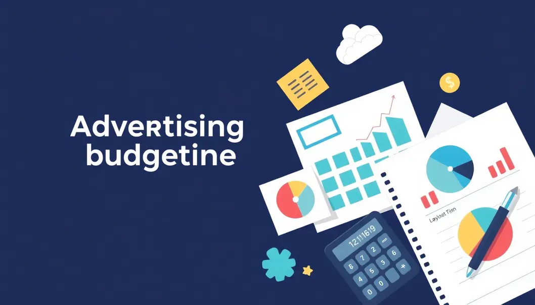 Hình ảnh mô tả quy trình lập ngân sách quảng cáo hiệu quả.