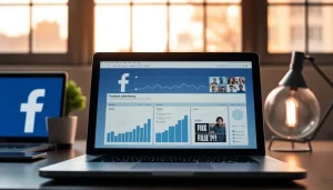 Hình ảnh thể hiện thành công trong quảng cáo Facebook với các biểu tượng và phân tích.