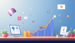 Hình ảnh phản ánh quá trình tối ưu hóa ngân sách quảng cáo Facebook.