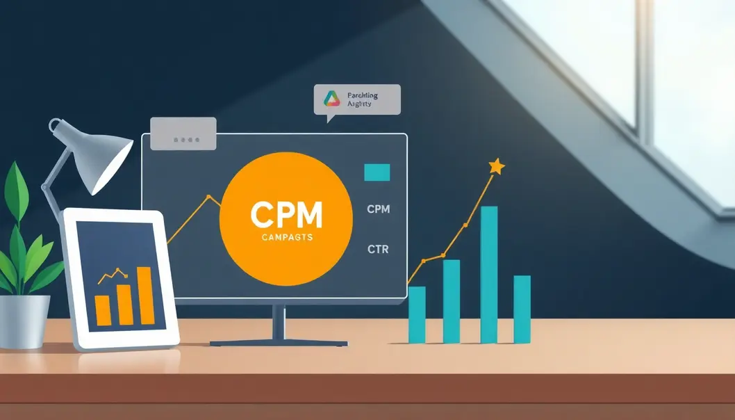 Hình ảnh biểu thị thành công trong quảng cáo