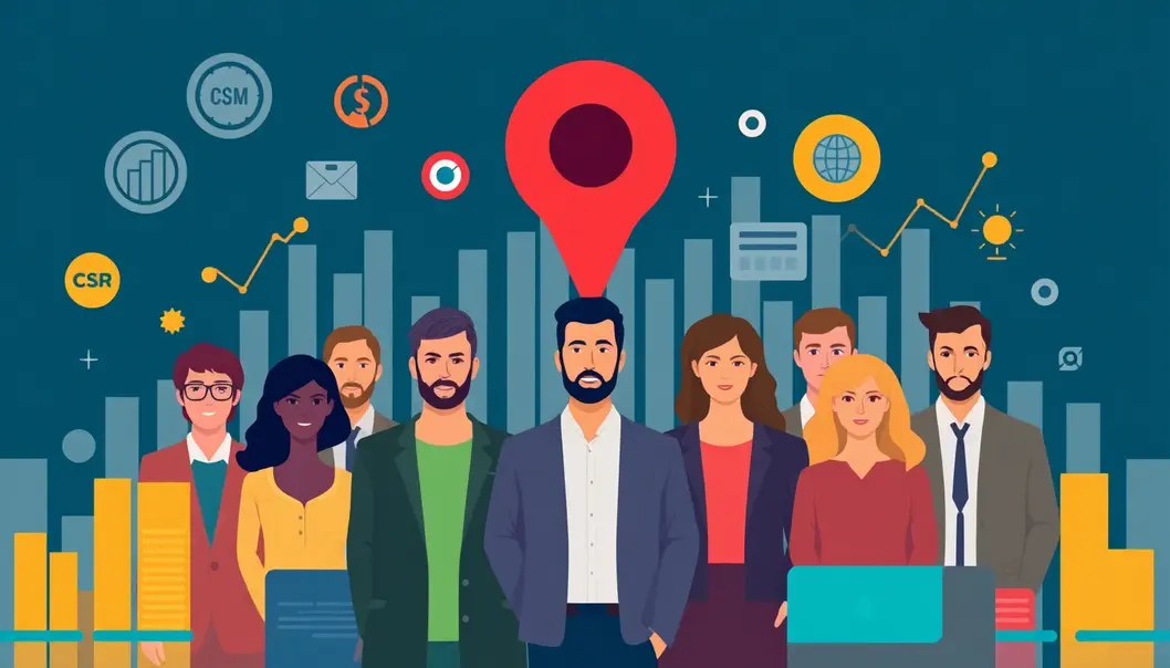 Hình ảnh minh họa cho kỹ thuật target khách hàng trong marketing.